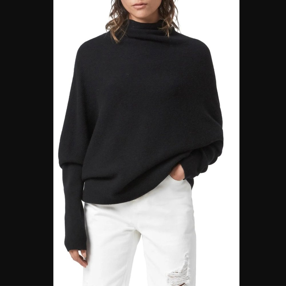 All Saints Ridley Sweater, Black, S